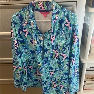 Lilly Pulitzer turtle popover xxl